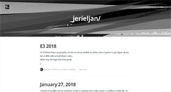 Desktop Screenshot of jerieljan.com